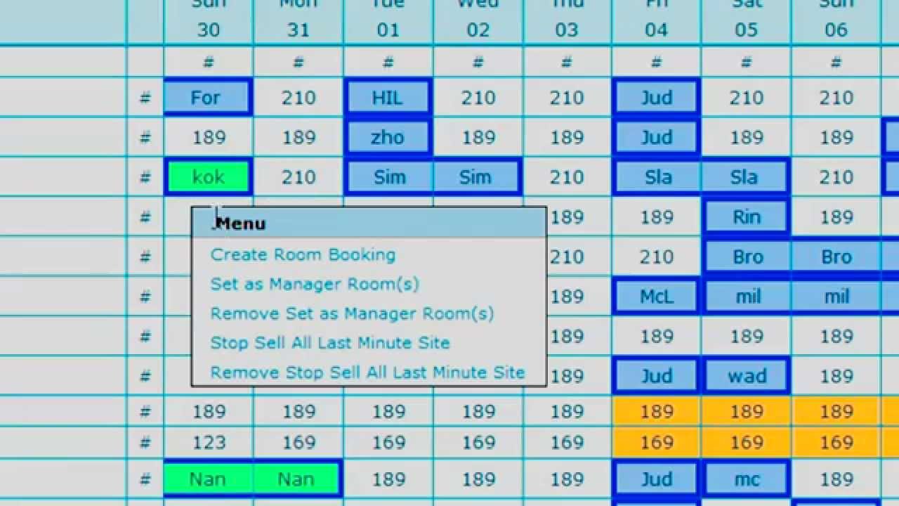 Channel Manager Online Demonstration (Old Version)