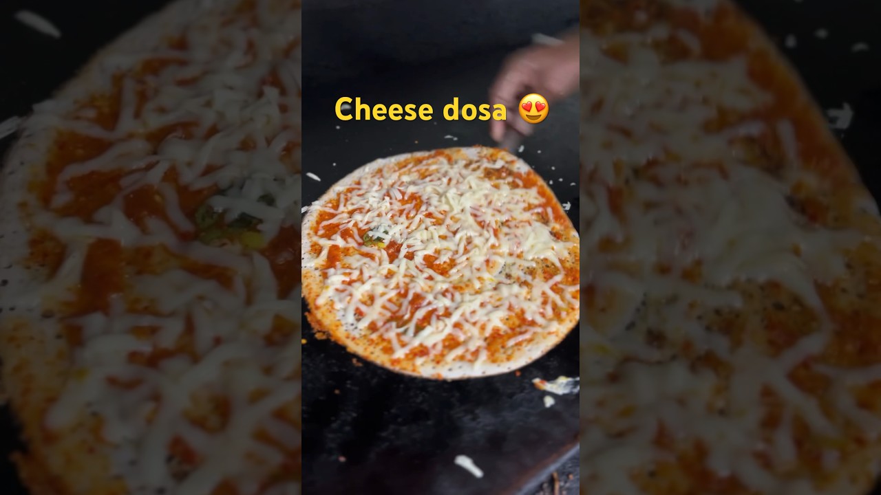 Cheese dosa 😍 #foodblogger #food #cheese #dosa #shorts #youtubeshorts