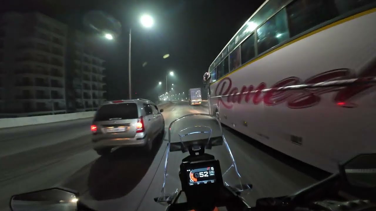 Mumbai to Goa Night Ride part 1 on KTM 390 Adventure 2026 Via NH66.