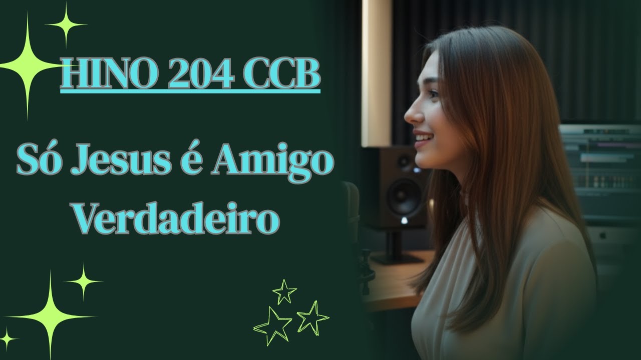 Hino CCB 204 – Só Jesus é Amigo Verdadeiro