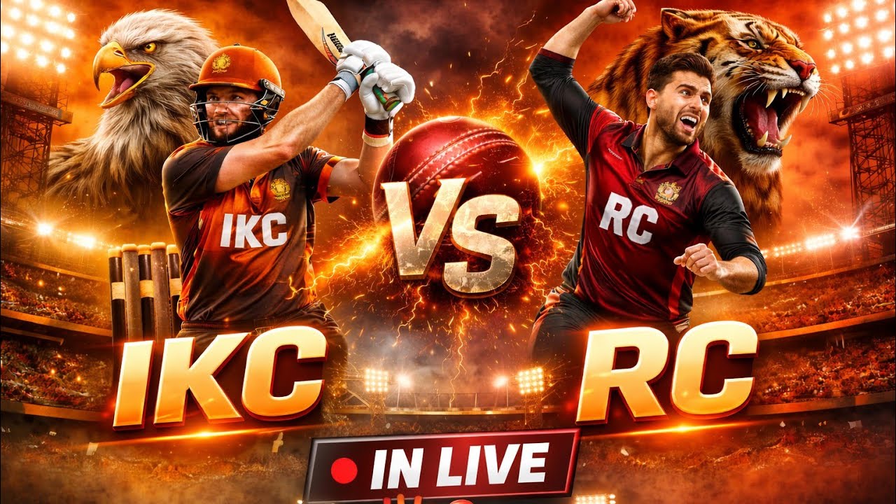 LIVE CRICKET LEAGUE MATCH IKC V/S RC PART-1
