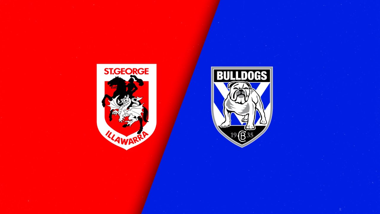 NRL Highlights | NRL 2024 | Dragons v Bulldogs | Full Match Replay | Round 23
