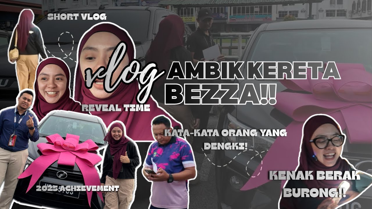 Achievement for TAZ | VLOG ambik kereta di PRODUA