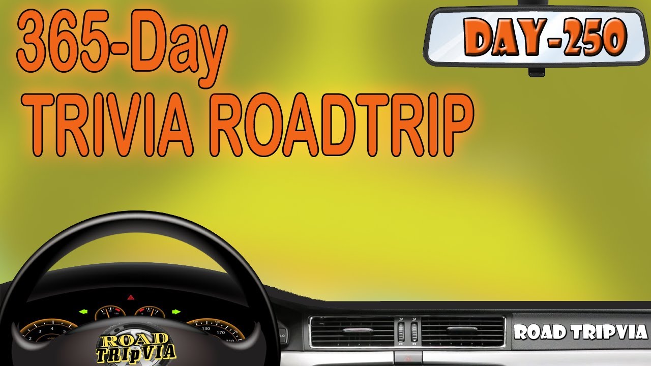 DAY 250 - 21 Question Random Knowledge Quiz - 365-Day Trivia Road Trip (ROAD TRIpVIA- Episode 1269)