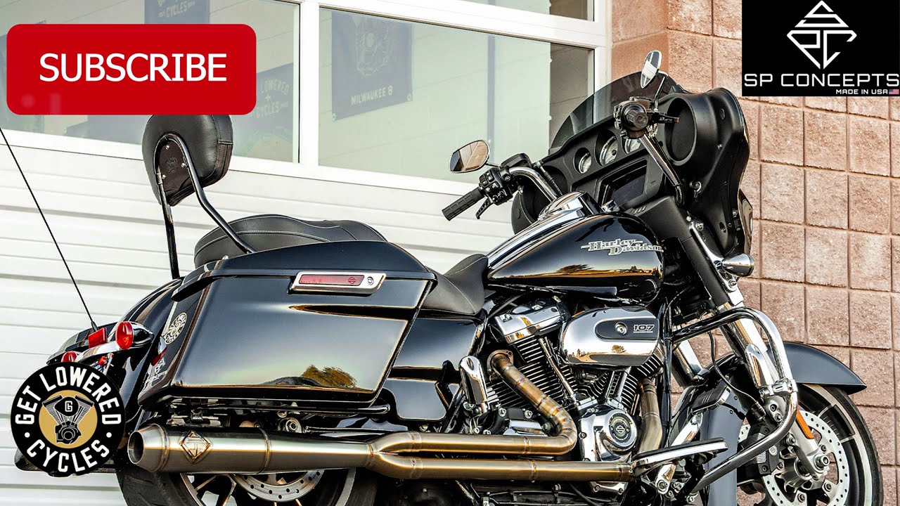 SP Concepts Turnpike Exhaust - Full Length Works Edition for Harley - Tune and Dyno