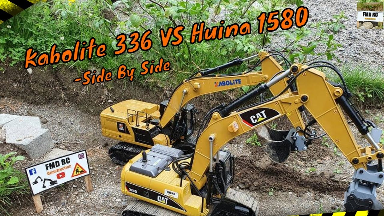 KABOLITE 336 VS HUINA 580 ⚠ - Side by side Comparison💪😎
