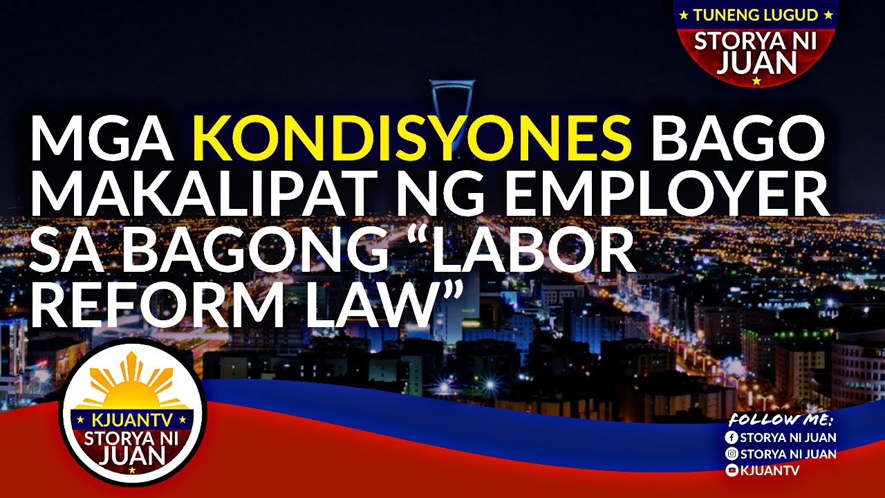 🔴 HINDI PALA BASTA-BASTA PWEDE LUMIPAT NG EMPLOYER KAHIT WALA NG KAFALA SYSTEM