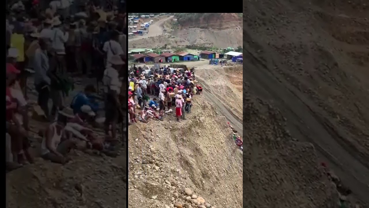 Poor life in Jade mine from Myanmar
