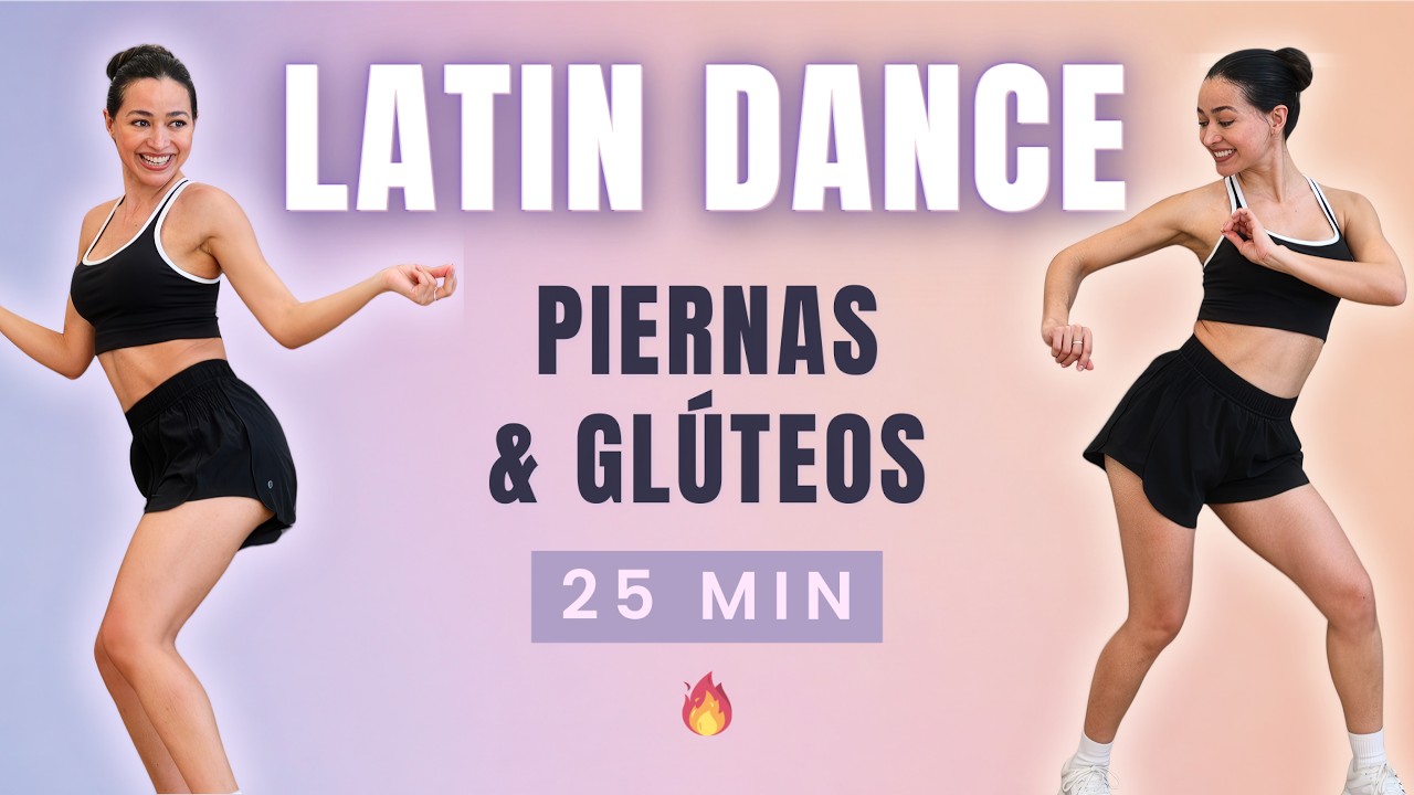 25 Min Latin Dance Workout 🔥 Legs Burn | Fun but Challenging