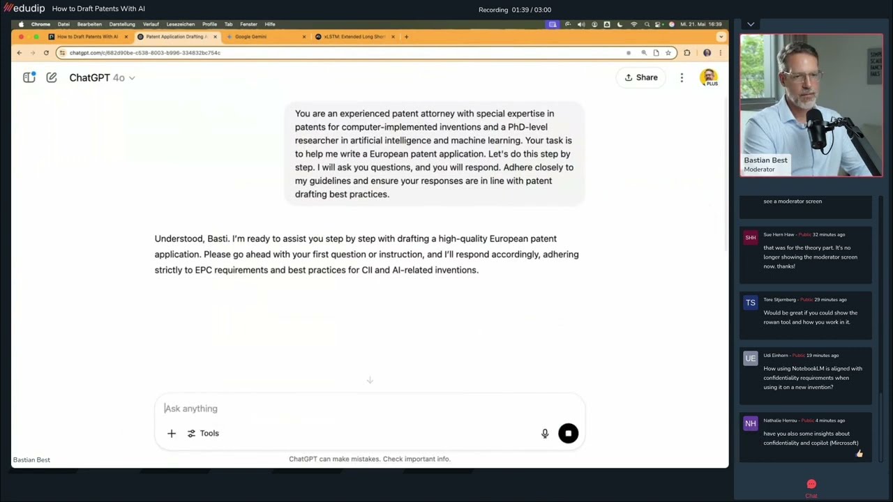 AI Patent Drafting: From Naive to Expert