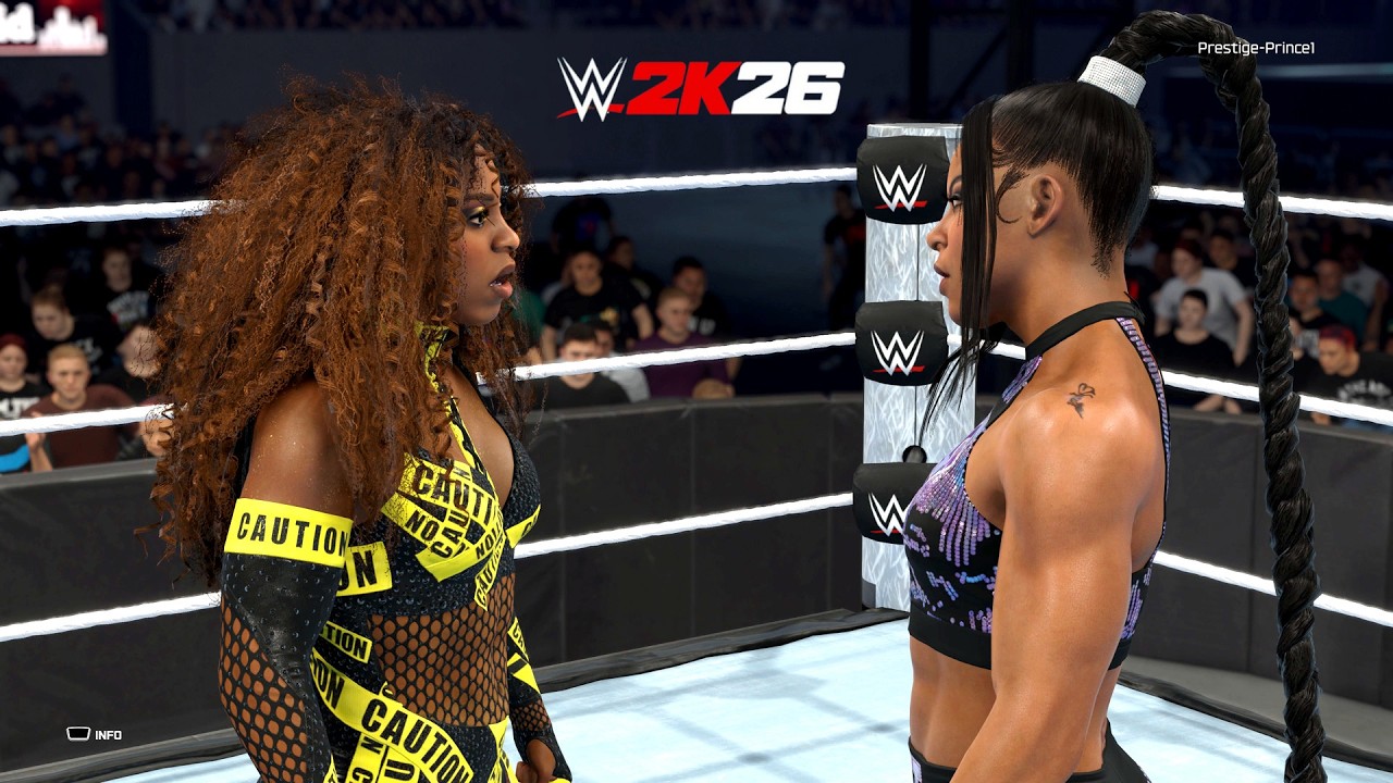 WWE 2K26 - Бьянка Белэр против Наоми I. Полный матч (PS5)
