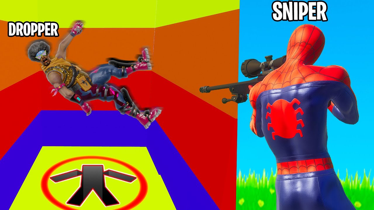 Dropper vs. Sniper Modus in Fortnite!