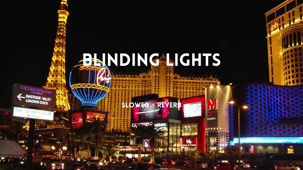 Blinding Lights - The Weeknd (Slowed + Reverb)