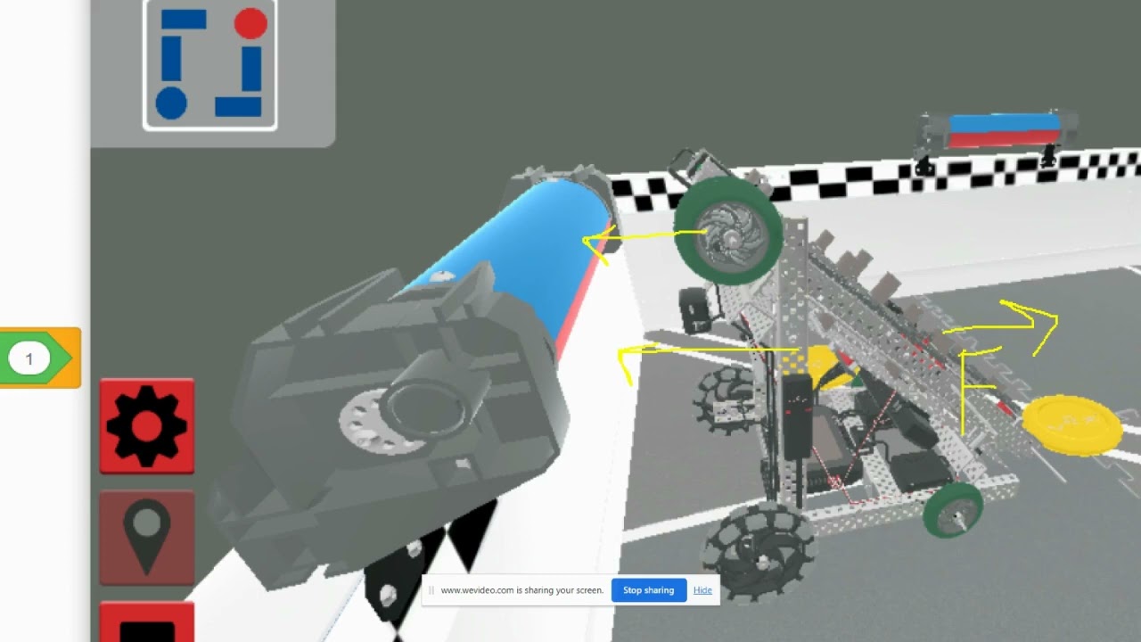 VexVR Spin Up Challenge #2 Rollers