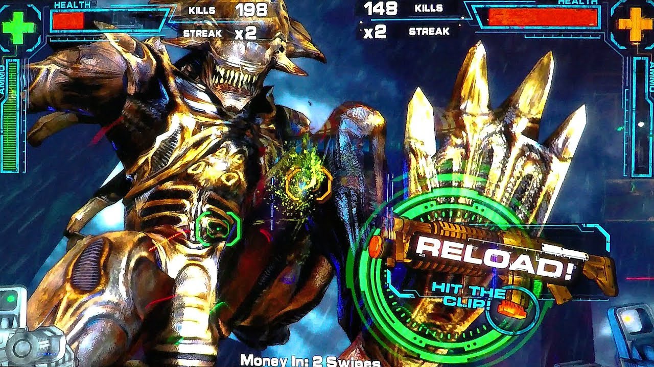 Alien Covenant Arcade Video Gameplay 2 Player COMPLETED! SURPRISE Ending!