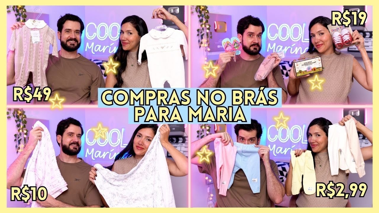 COMPRAS de bebê no BRÁS l VALE MUITO A PENA