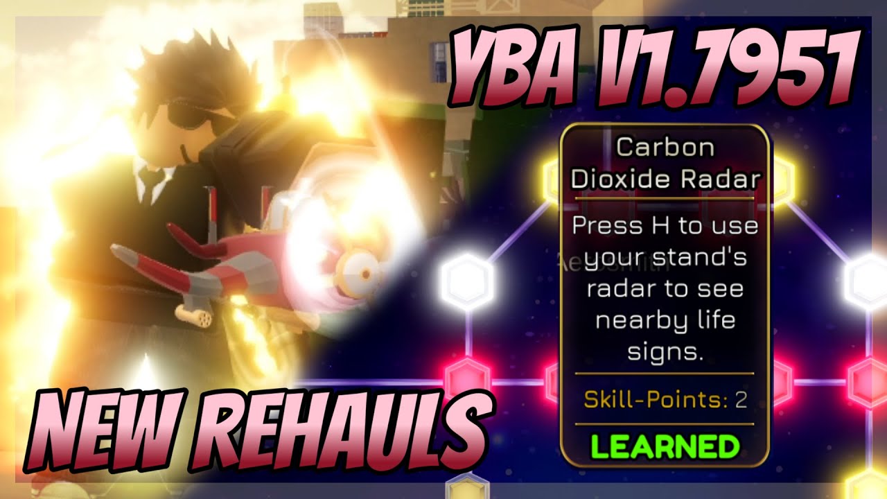 ALL REHAULS & BALANCES In The YBA v1.7951 Update