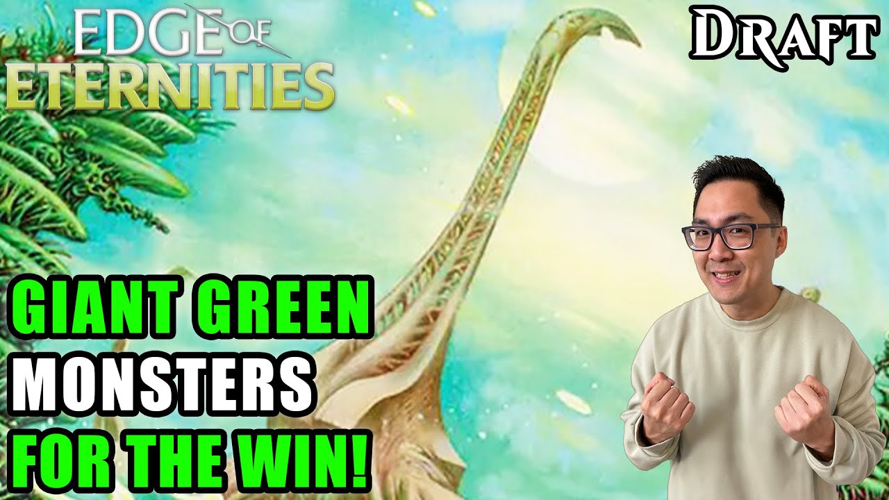 Giant Green Monsters For The Win | Edge Of Eternities Draft | MTG Arena