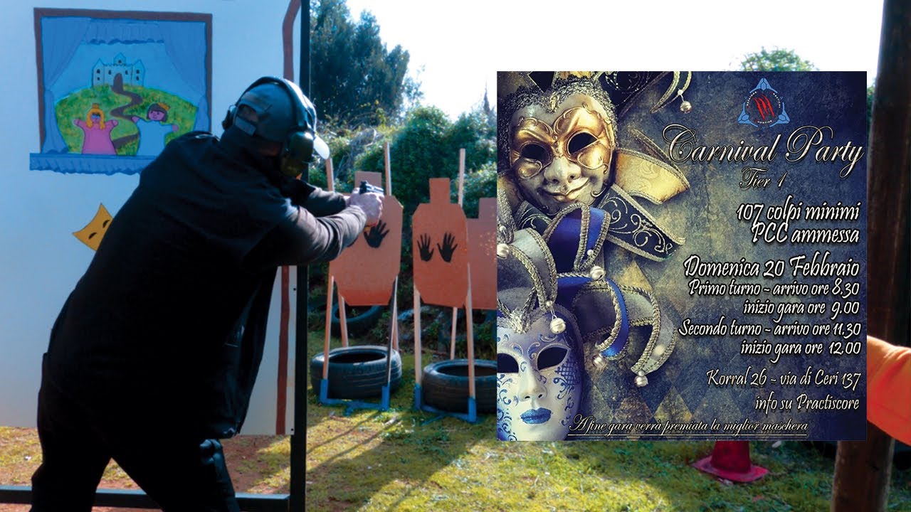 IDPA Italy | Poligono Korral | Carnival Party | Gianni