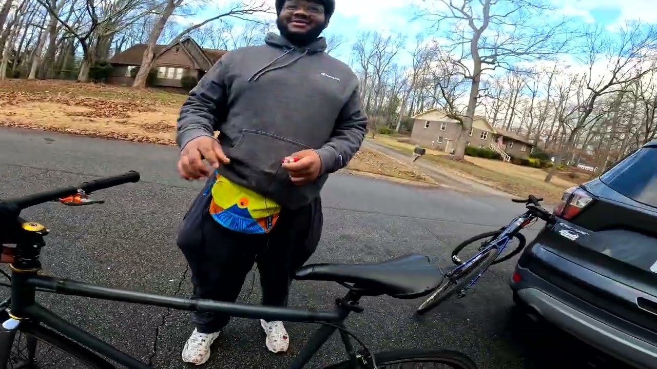 New bike for Kendall cycling #atlanta #cyclecommute #roadbike #gravelbike #humility