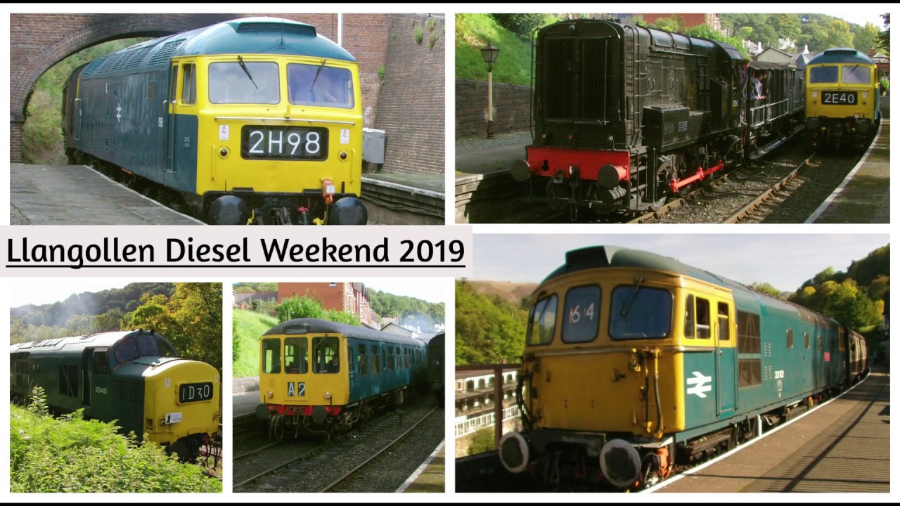 Llangollen Diesel Weekend 29.09.2019 - Class 08 33 37 47 104 33102 Sophie guest loco