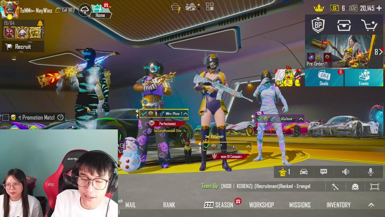 Couple Challenge Live !!! #pubgmobile #pubgshorts