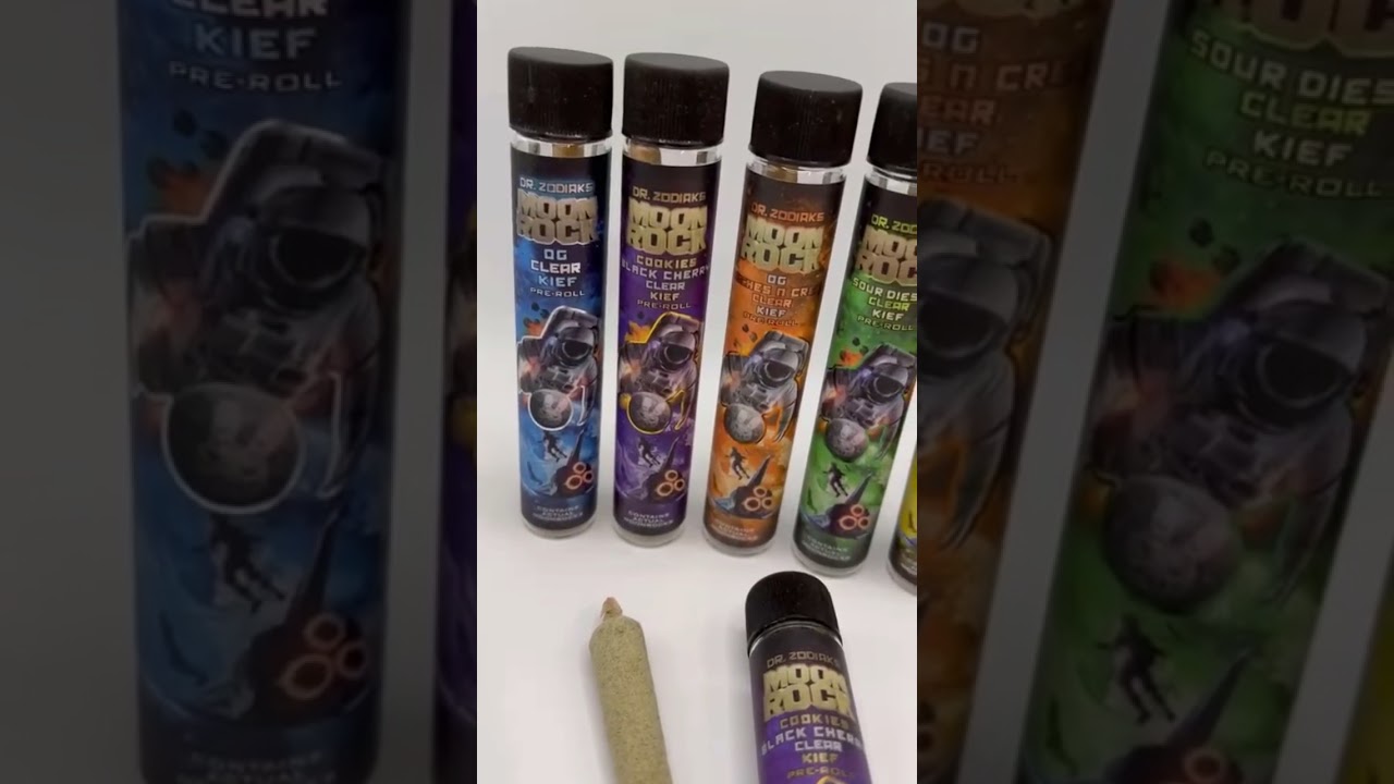 Moon rock pre-rolls