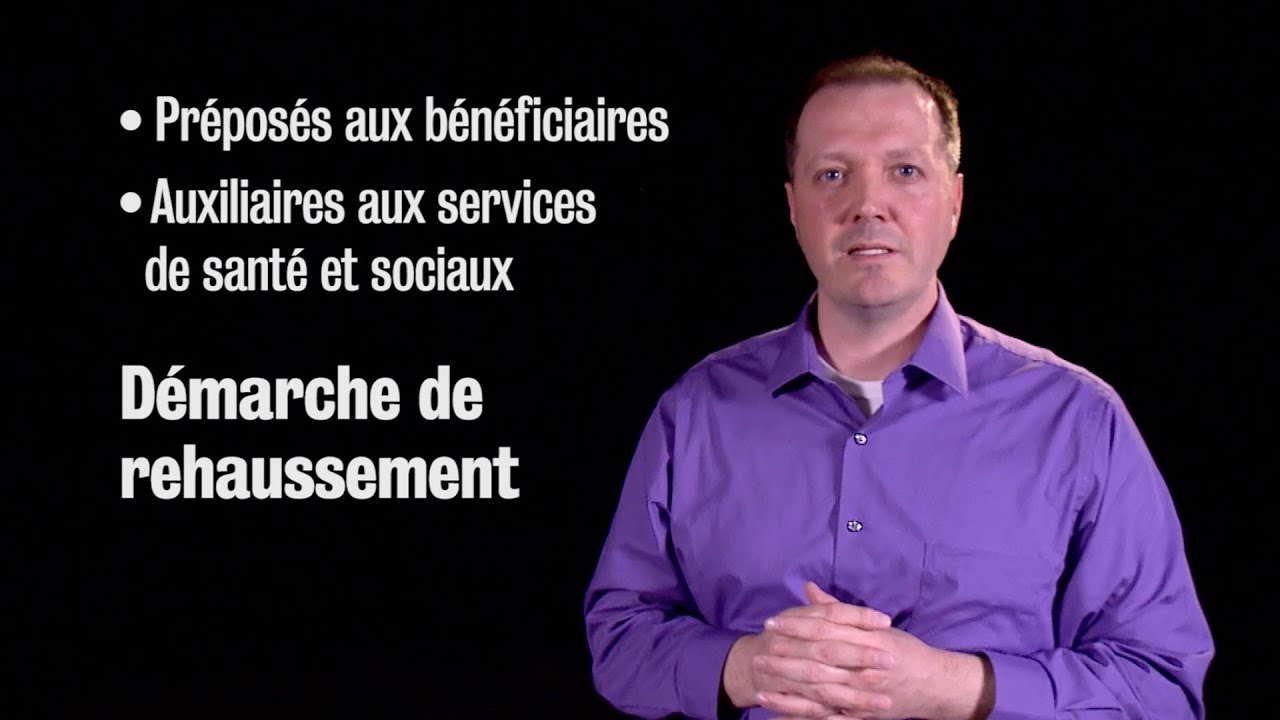 Rehaussement de postes des PAB et des ASSS à temps partiel