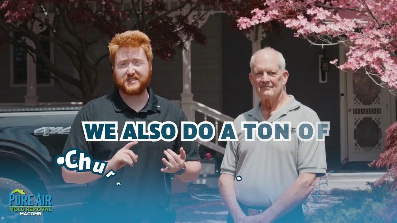 Pure Air Macomb | Our Two-Step Mold Remediation Process Explained | Filmed by ChopShop Media