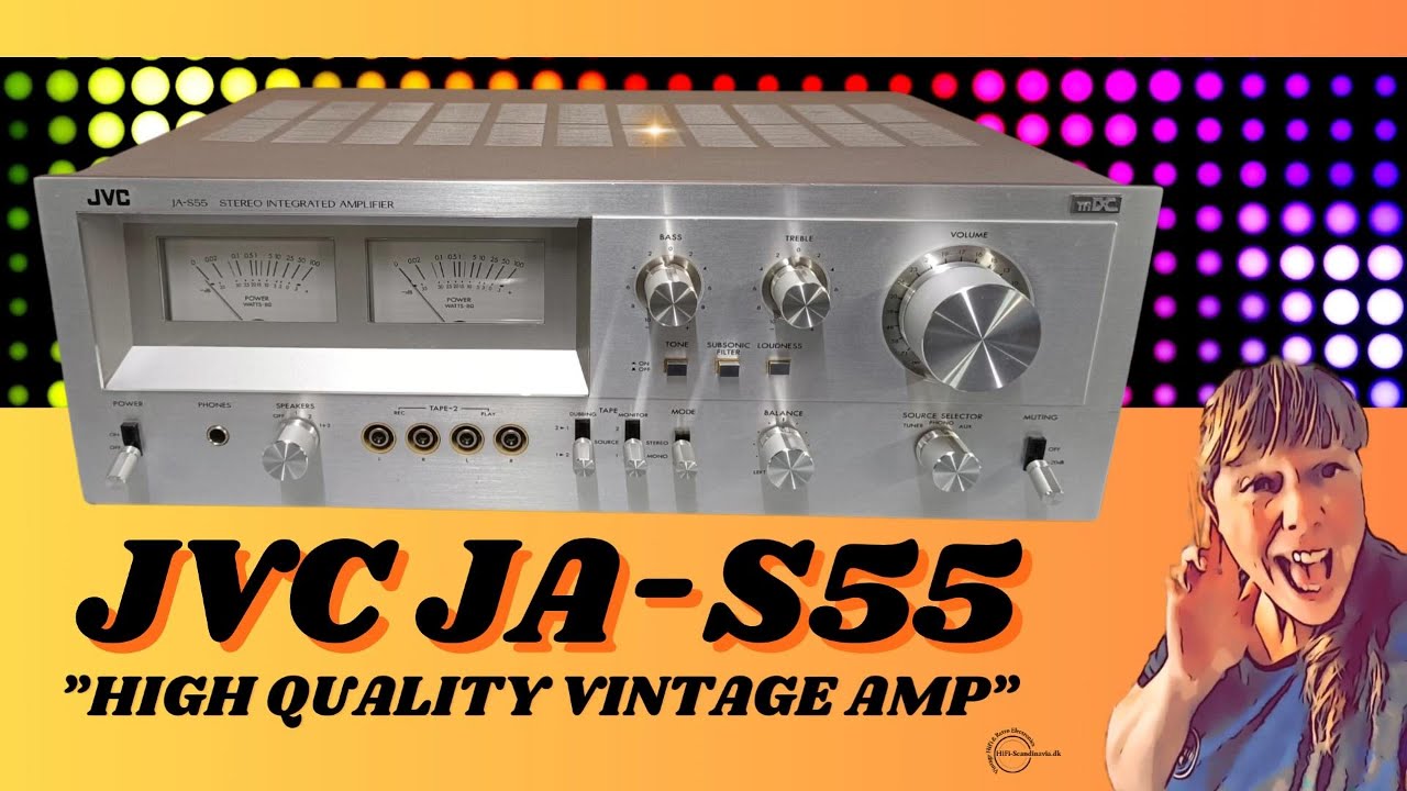JVC JA-S55 - HIGH QUALITY VINTAGE AMP