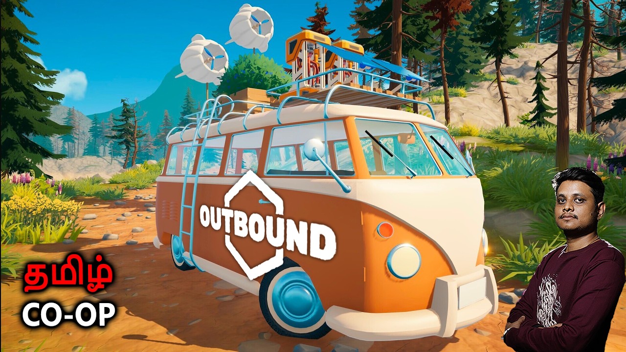 OUTBOUND Demo Car Traveling cozy game 【🔴 LIVE】 Co-Op with SRB தமிழ்