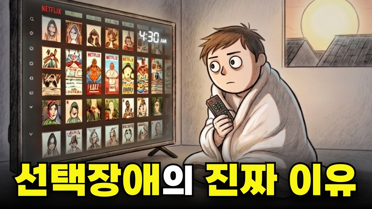 결정을 못 하는 진짜 이유｜게으름이 아니라 ‘손해 공포’입니다
