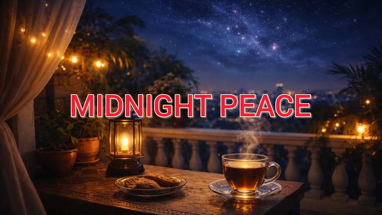 Indian Night Ambience for Deep Relaxation & Sleep, Midnight Chai & Stars ☕✨