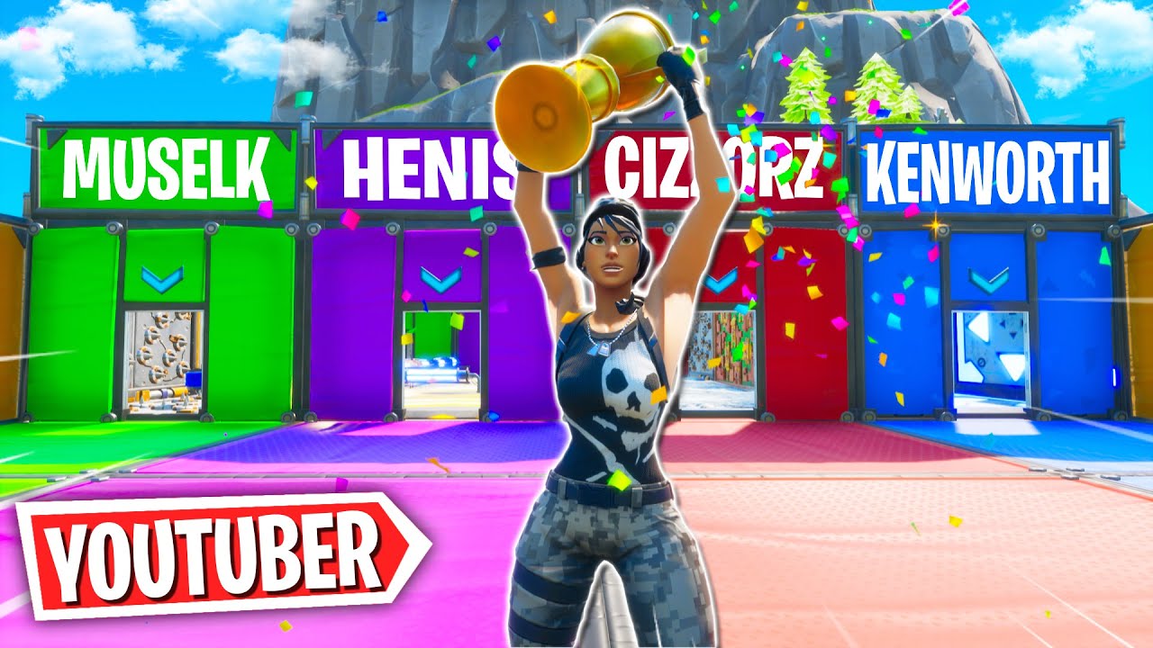 This YOUTUBER Deathrun is IMPOSSIBLE! (Fortnite Creative Mode)