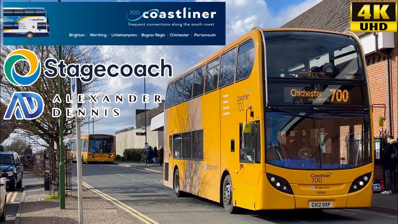 [Stagecoach South: Coastliner 700 Chichester to Littlehampton via Bognor Regis] ADL Dennis Enviro400