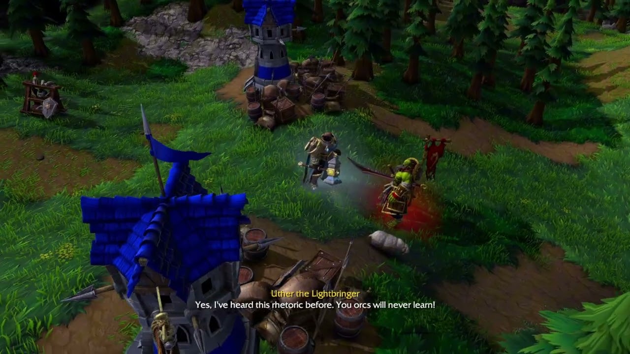 Warcraft 3 Reforged - Human Campaign - Chapter 2: Blackrock and Roll