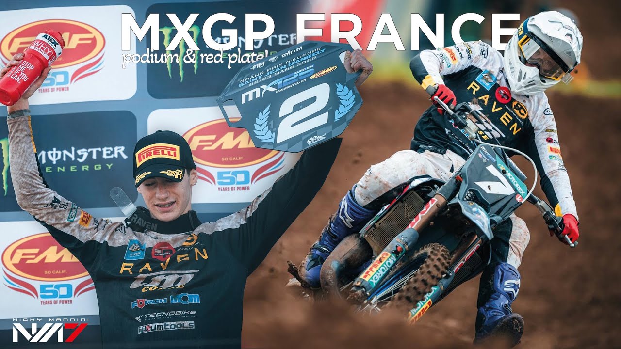 MXGP FRANCE: I'm the new CHAMPIONSHIP LEADER of the emx125
