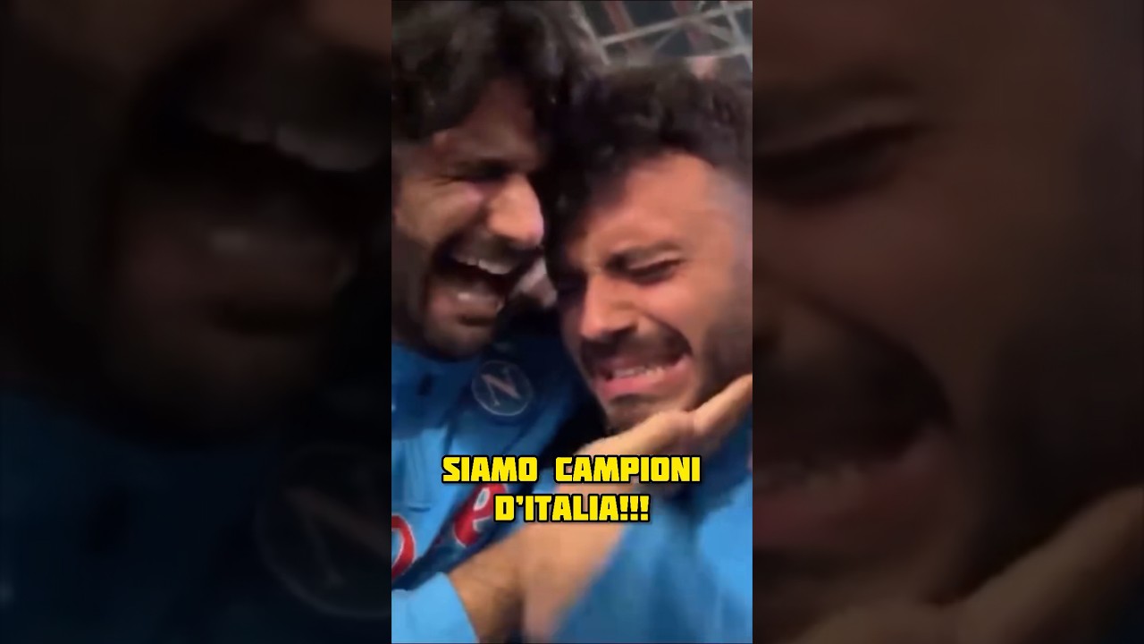 🥹FIUS GAMER in lacrime per la vittoria del Napoli della SERIE A 🇮🇹❤️ 