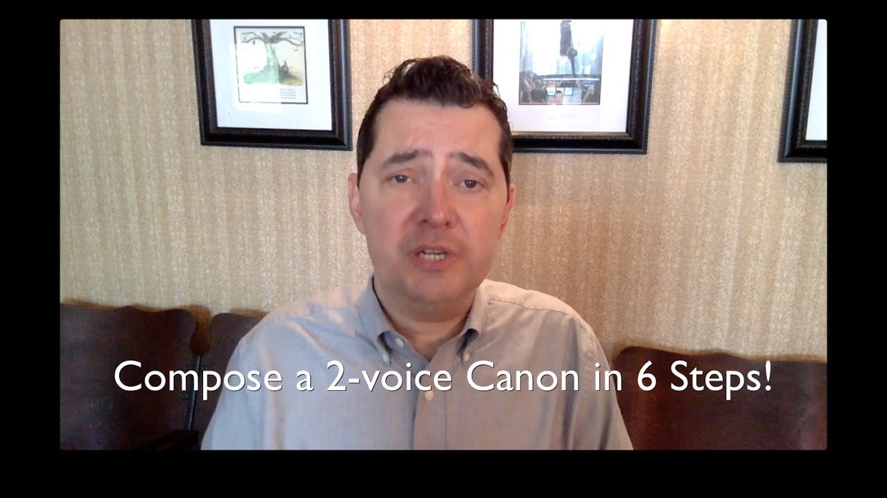 Compose a 2-voice canon in 6 steps!