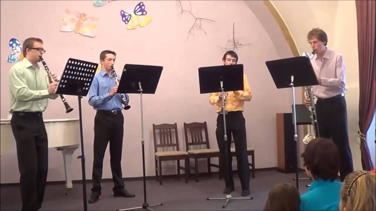 J.S.Bach - Badinerie, Clarinet Guys