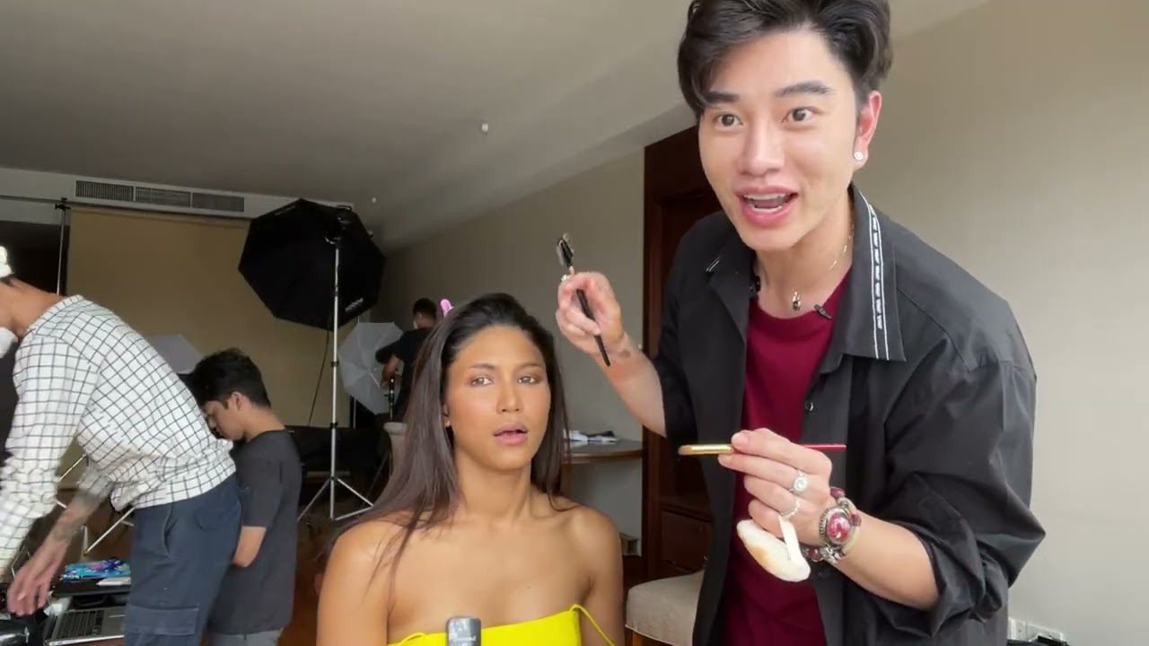 น้องฉัตร : แต่งหน้าน้องแพรว miss supranational thailand 2022  เตรียมตัวก่อนออกเดินทางไปประกวด