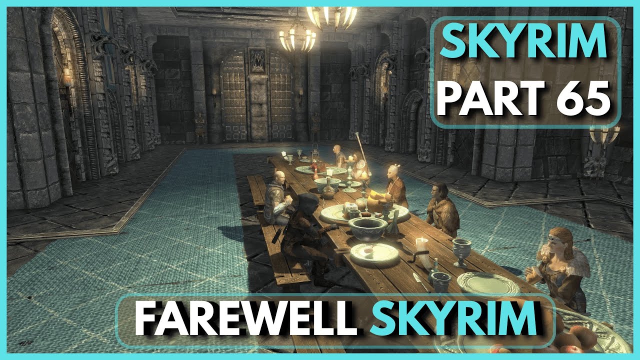 🔴 The Elder Scrolls V: Skyrim – PART 65 | Farewell Skyrim – Last Day in Skyrim 🔴 🗡️