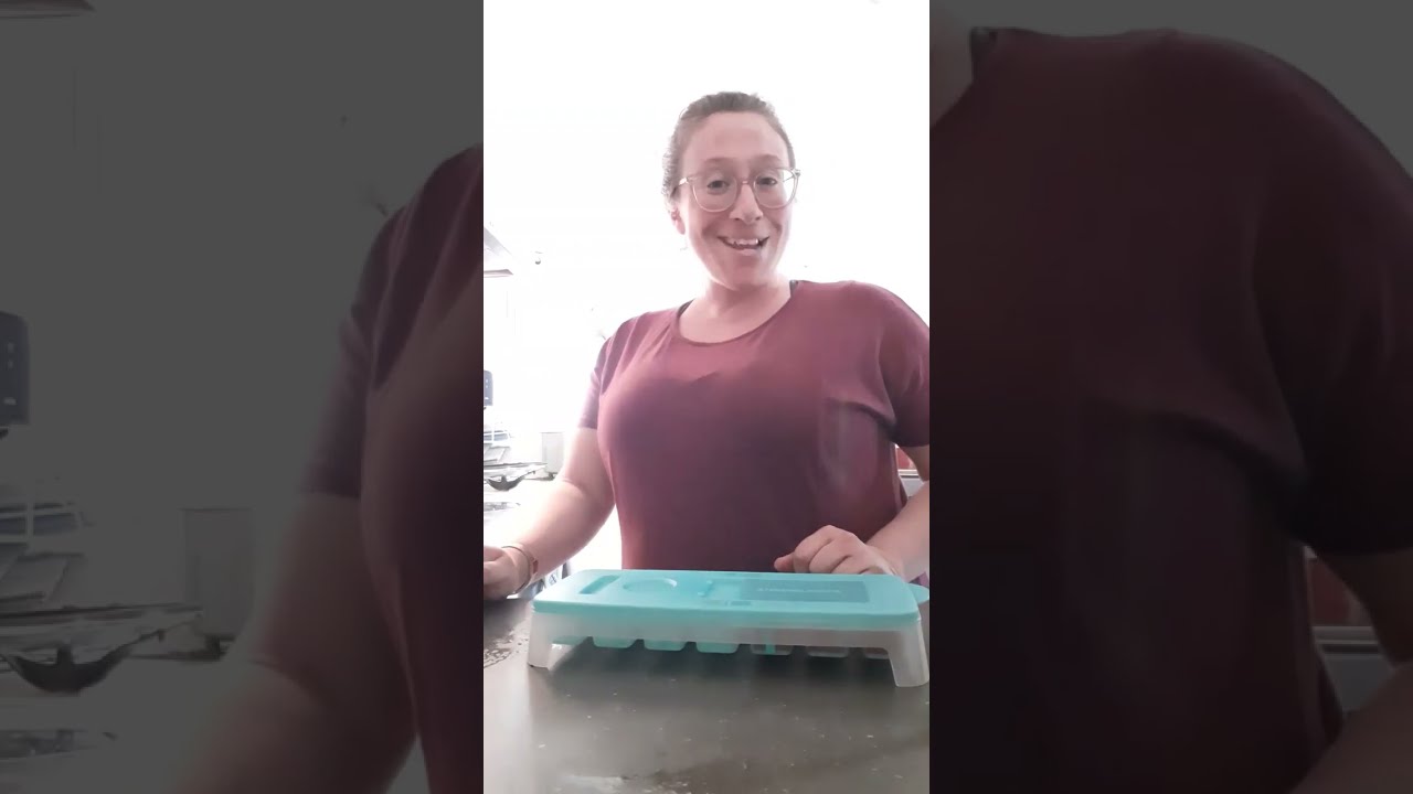 Les bacs à glaçons de Tupperware