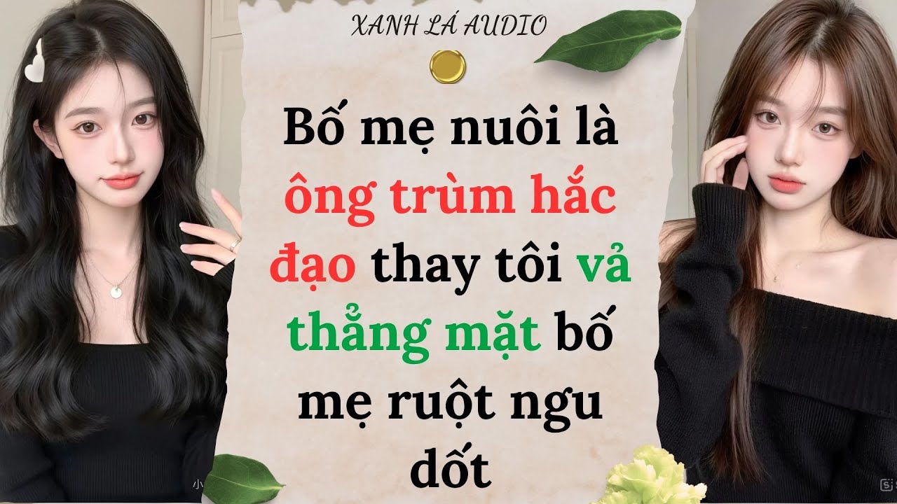 [TRUYỆN AUDIO] BỐ MẸ NUÔI LÀ ÔNG TRÙM HẮC ĐẠO THAY TÔI VẢ THẲNG MẶT BỐ MẸ RUỘT NGU DỐT (FULL)