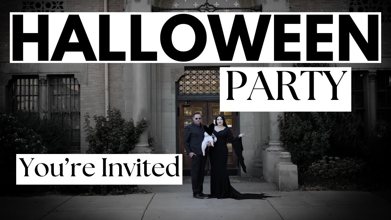 HALLOWEEN PARTY! Decorate With Me *Party Prep* Planning Decor Food GAMES SPOOKY FUN // Party Ideas!