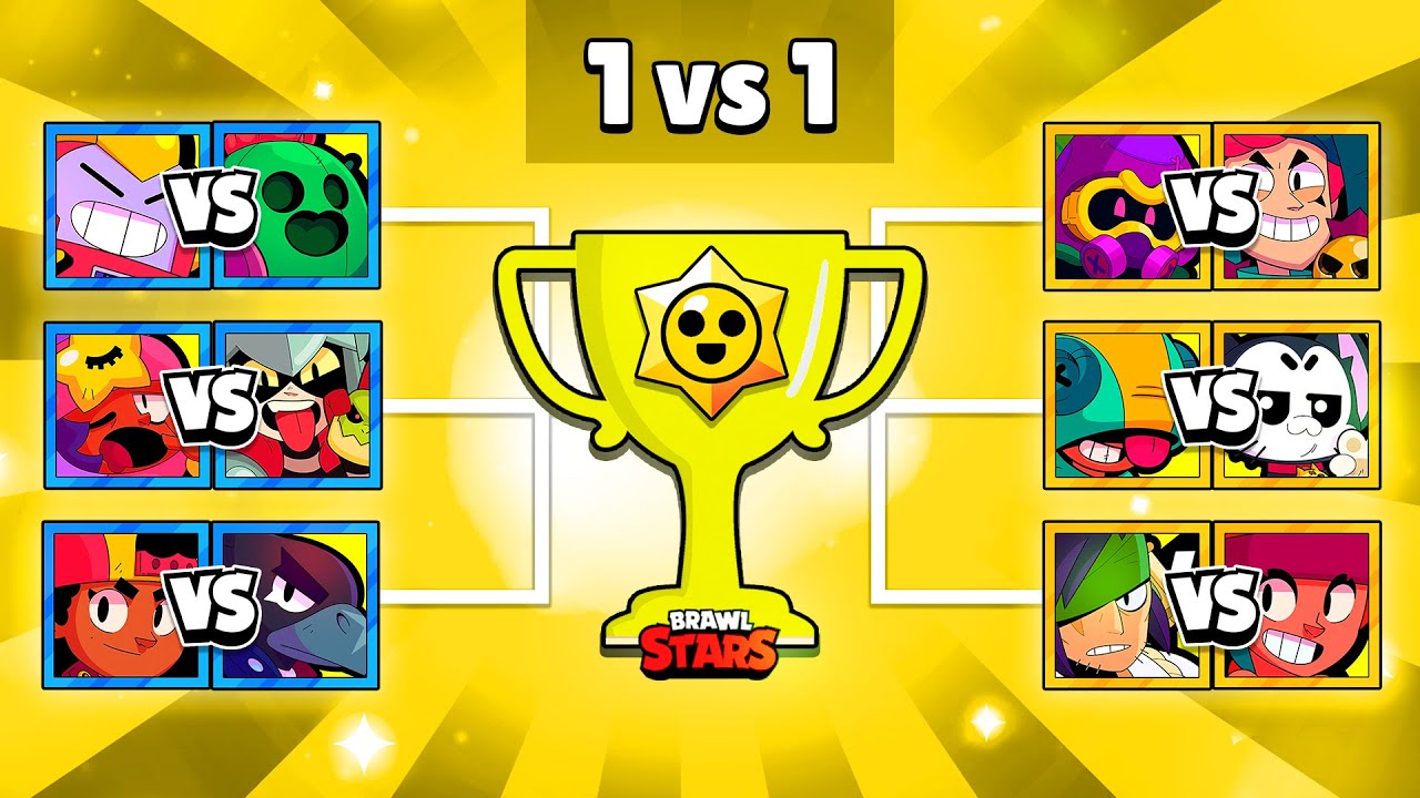 ЛЕГЕНДАРНЫЕ ДРОБИЛИ | 1 на 1 | Турнир Brawl Stars
