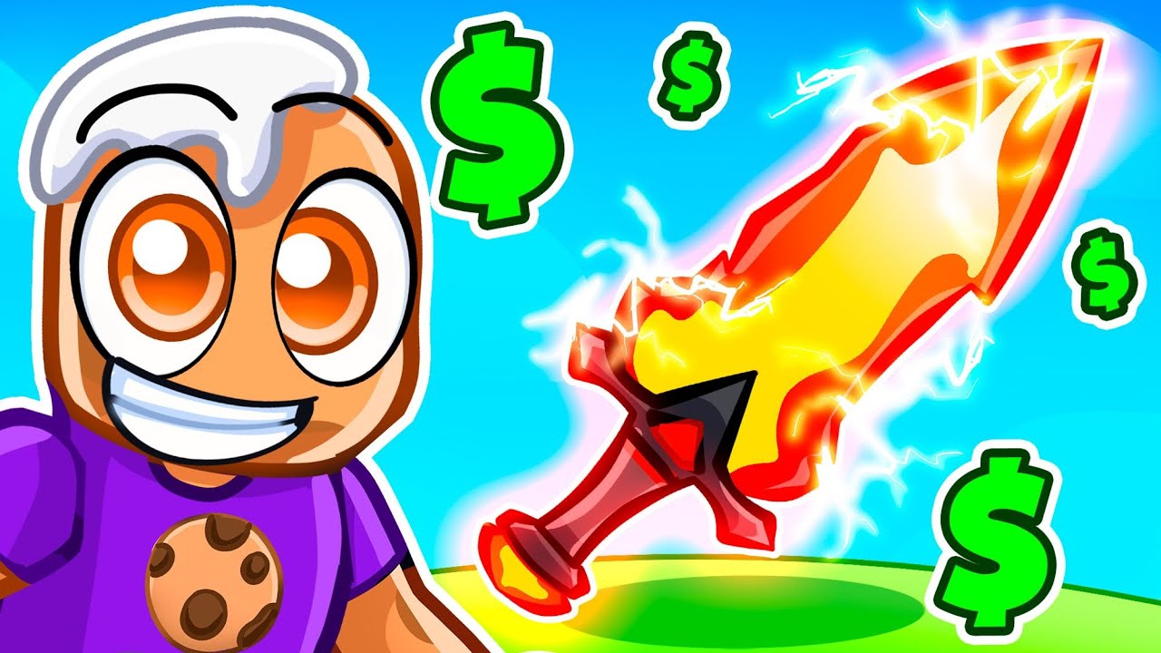Buying the STRONGEST SWORD in Roblox!