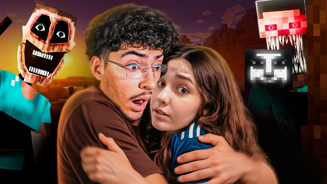 ESSE MOD FEZ A MINHA NAMORADA ENTRAR EM PÂNICO - Minecraft