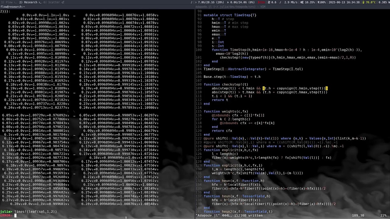 Flow integrals 1 ~ chakravala programming julia - 014