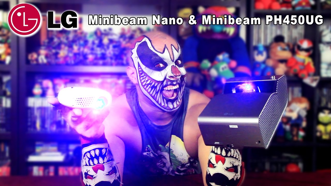 LG Minibeam PH450UG & Minibeam Nano Projectors Unboxing Review - Karcamo Gaming